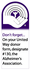 Designate #130 on your United Way donor form